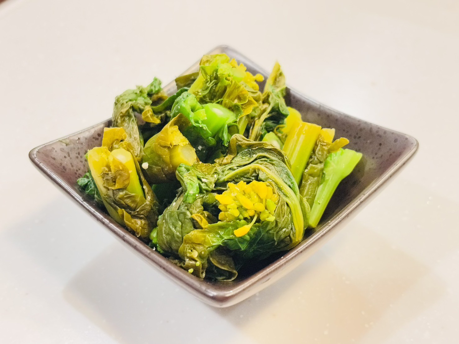 菜の花のぬか漬け