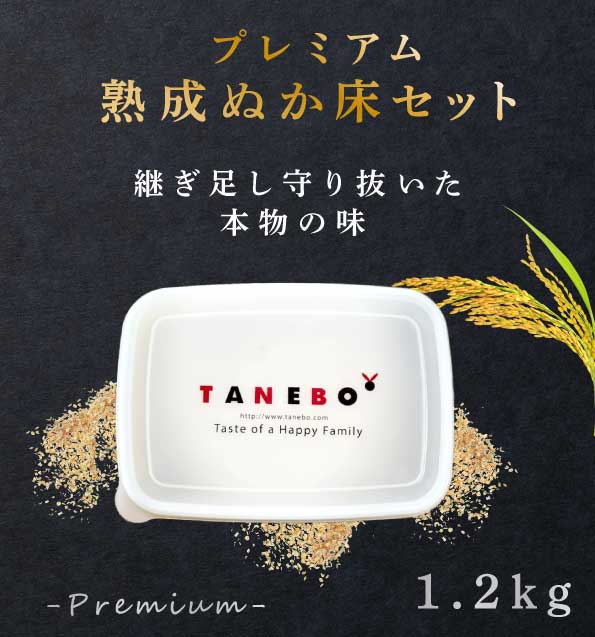 容器あり 熟成ぬか床セット 無農薬